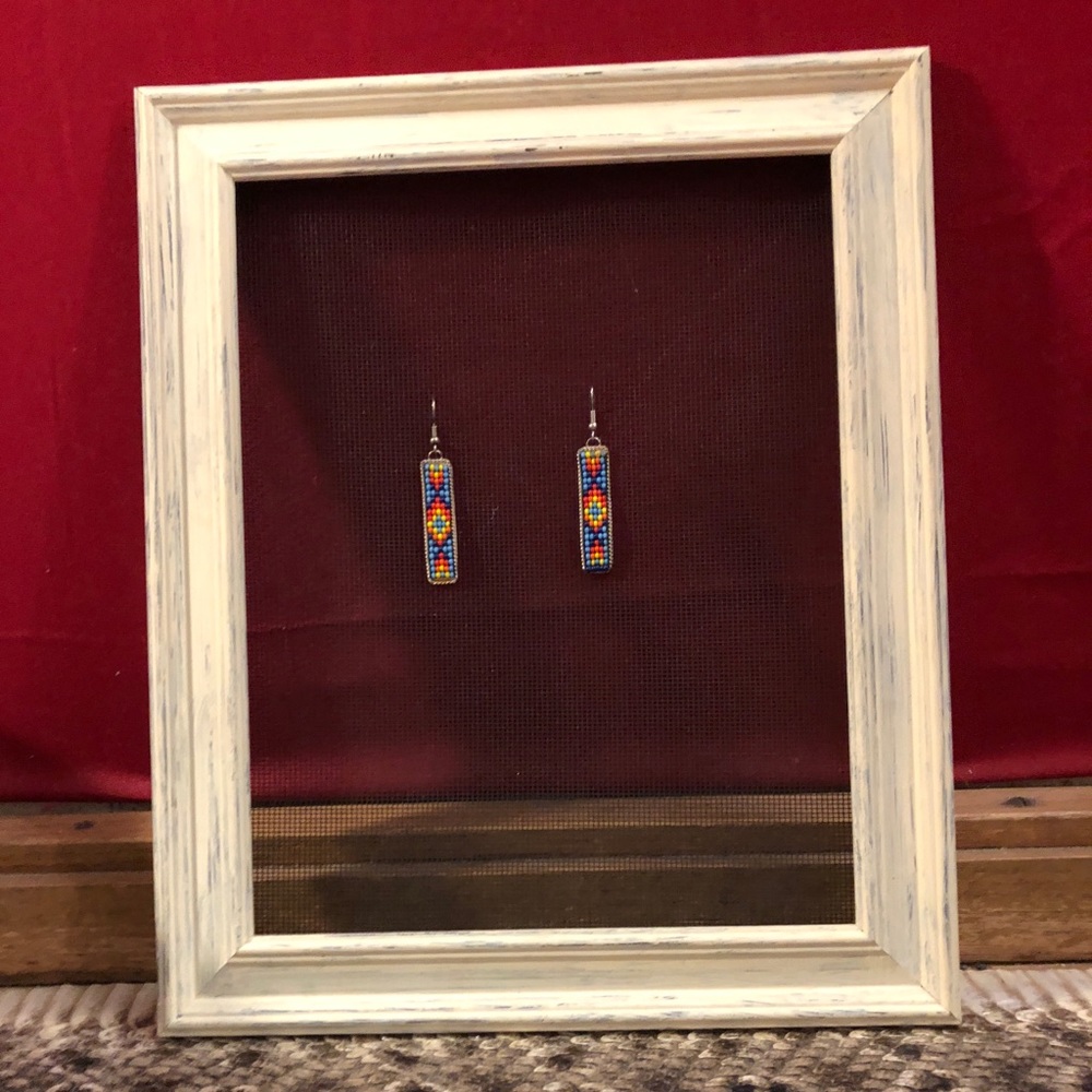 Beaded Western Earrings